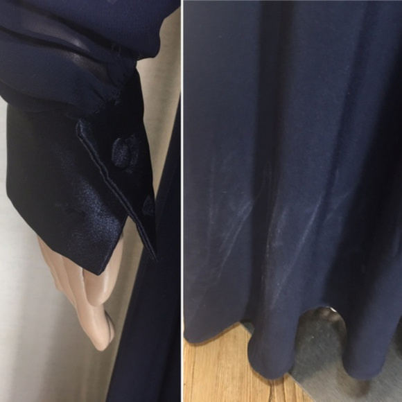 NWT Blue Formal Patra Dress size 10 - Picture 4 of 4